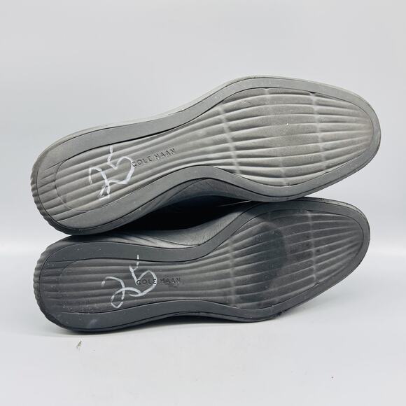 Cole Haan Boots Mens 12 Black Leather Chukka Grand OS Ankle Lace Up Comfort - Picture 8 of 10